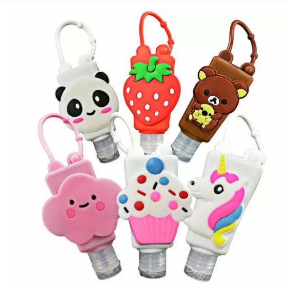 Porta álcool gel,frasco, chaveiro de silicone, ga