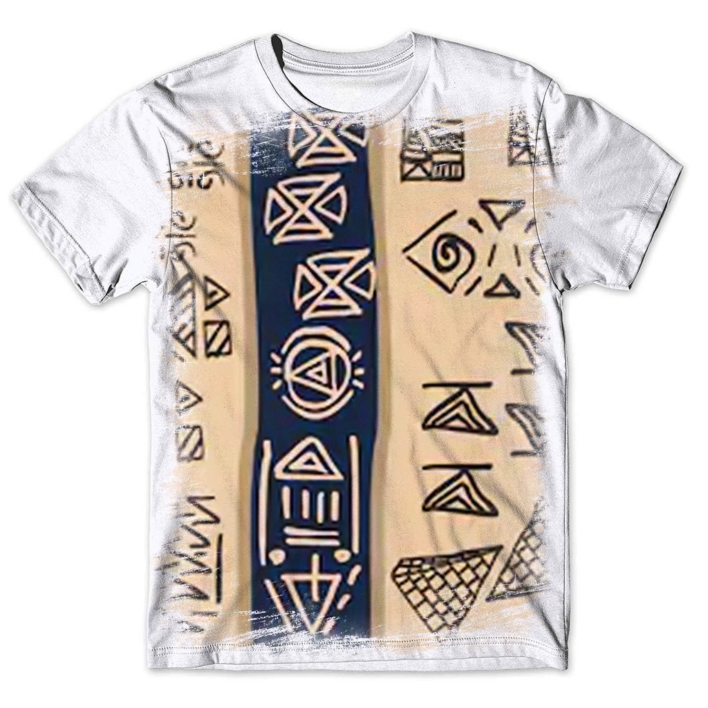 Camisa Camiseta Masculina Africana 86