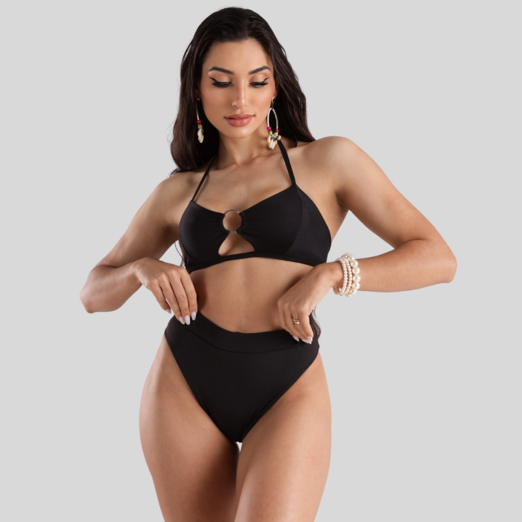 Biquini Feminino Hot Pants Suplex Biquíni Argola 