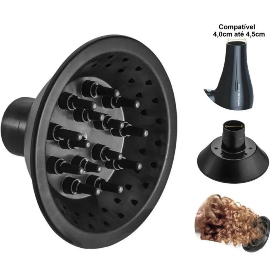 Difusor De Cabelo Para Secador Universal Definidor
