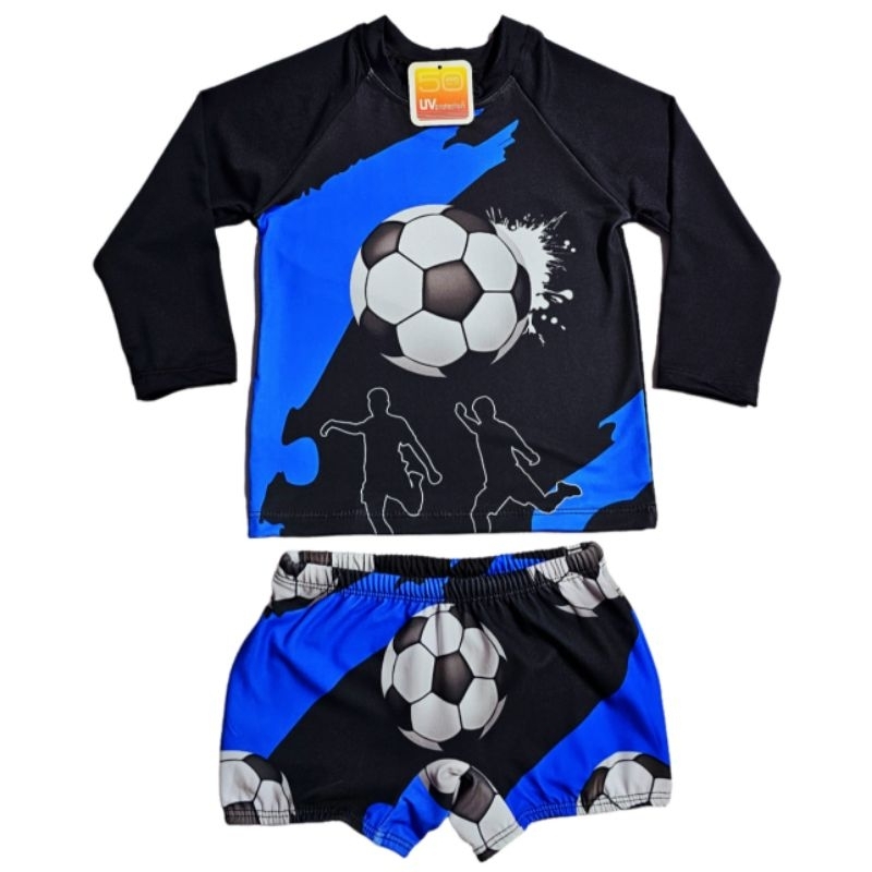 Conjunto Blusa Proteção UV+ Sunga UV Menino Prai