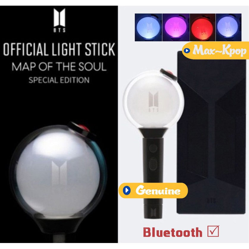 BTS Official Lightstick Ver 4 Army Bomb Ver 4 MAP 