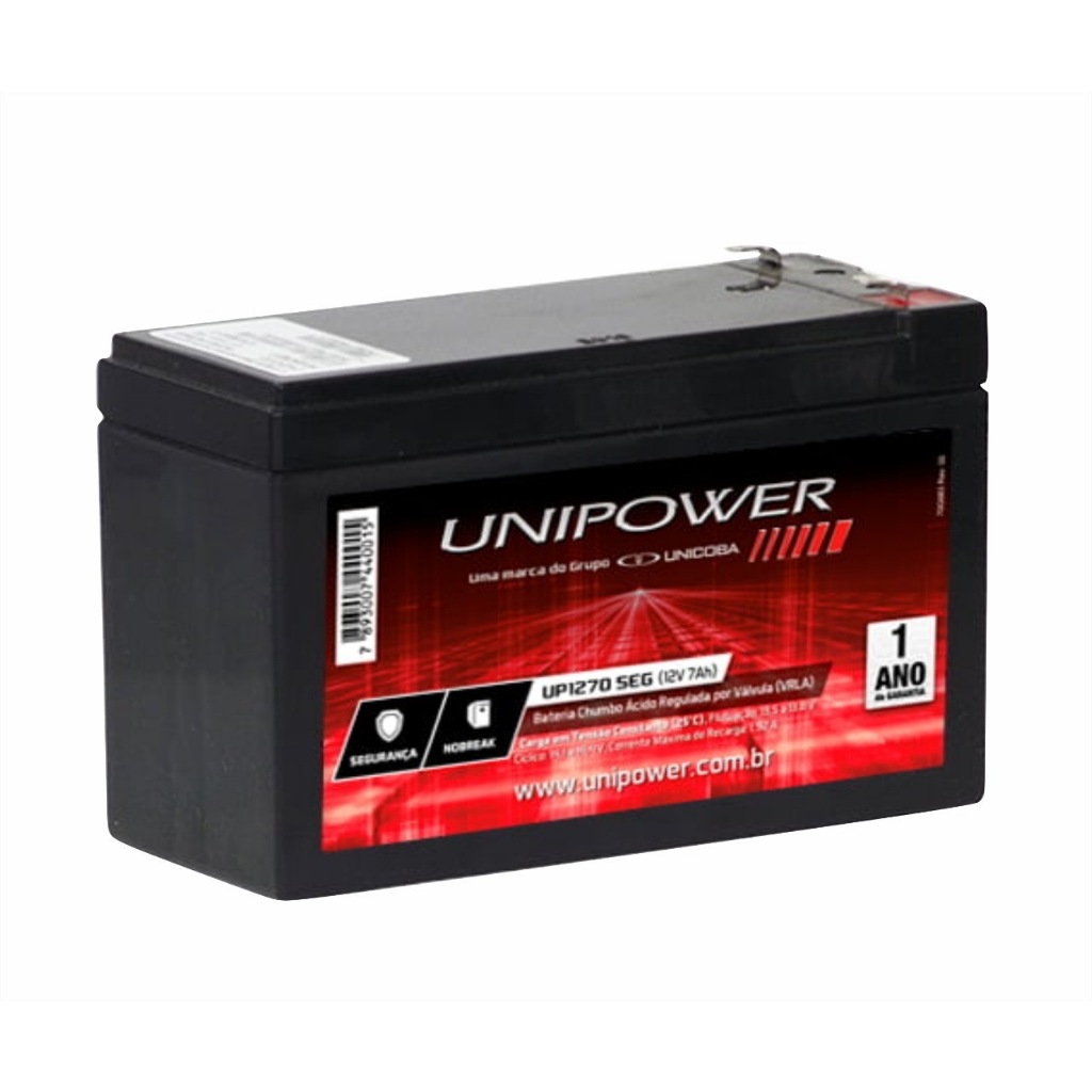 BATERIA 12V X 7AH SEG, PARA UPS, NOBREAKS, ALARMES