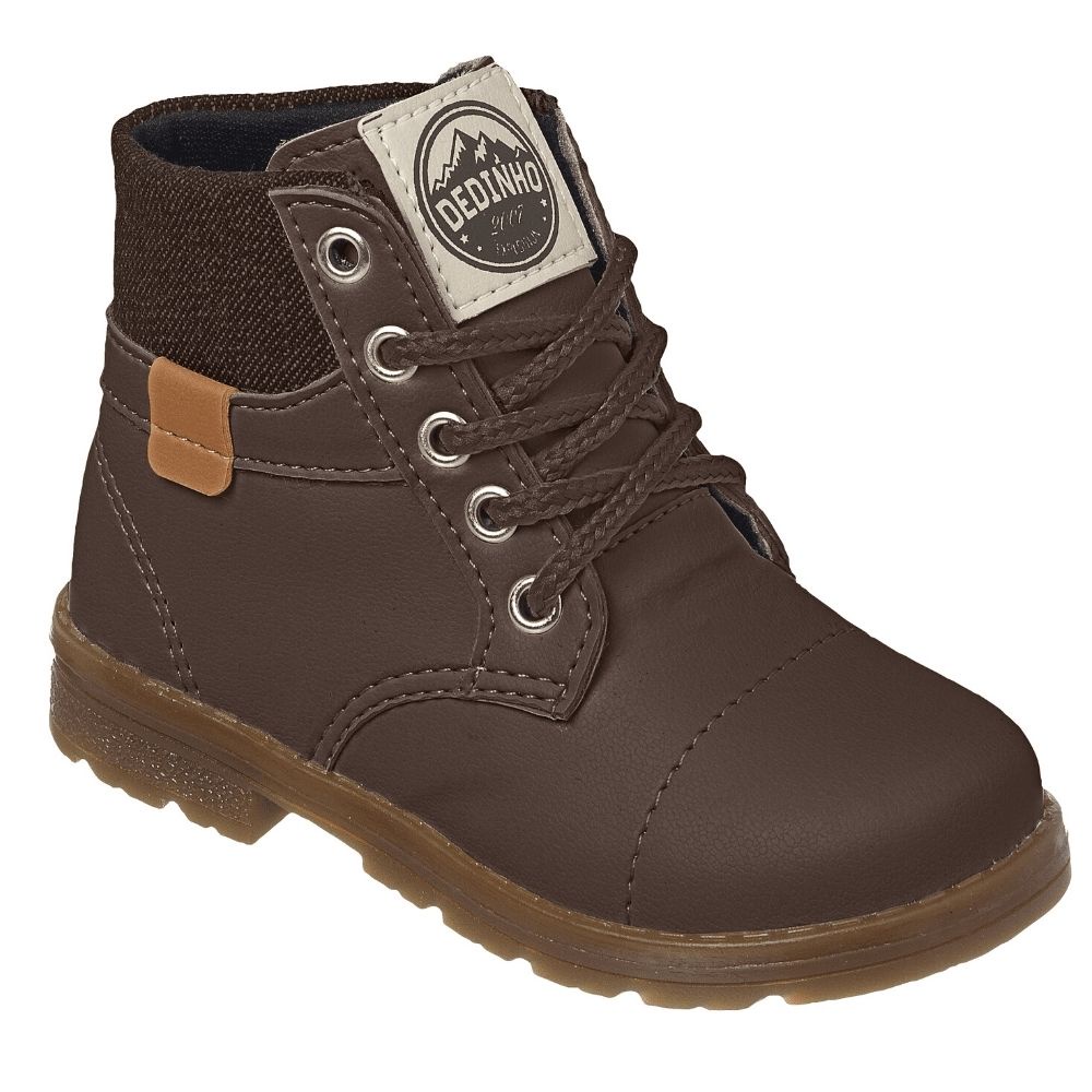Bota Masculina Infantil Coturno Menino Botinha Mas