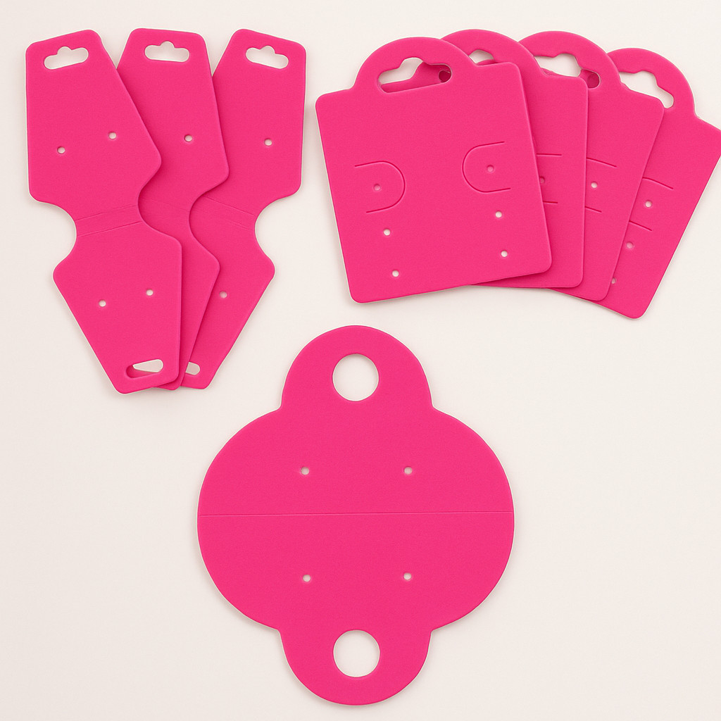 300 Tags Cartela para Bijuterias 3 Modelos Diferen