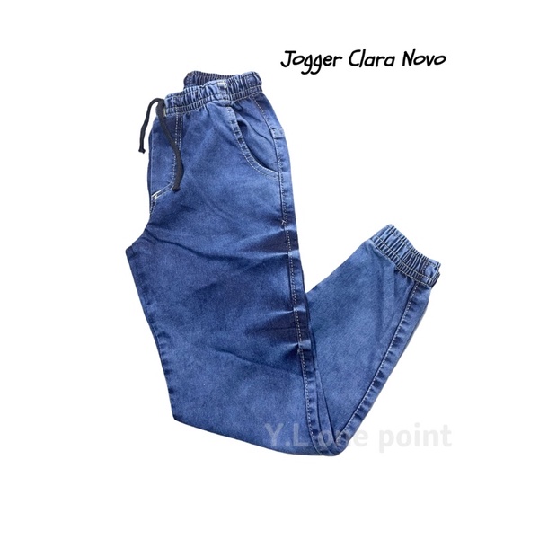 Calça Jogger Infantil Com Punho Elástico De Óti