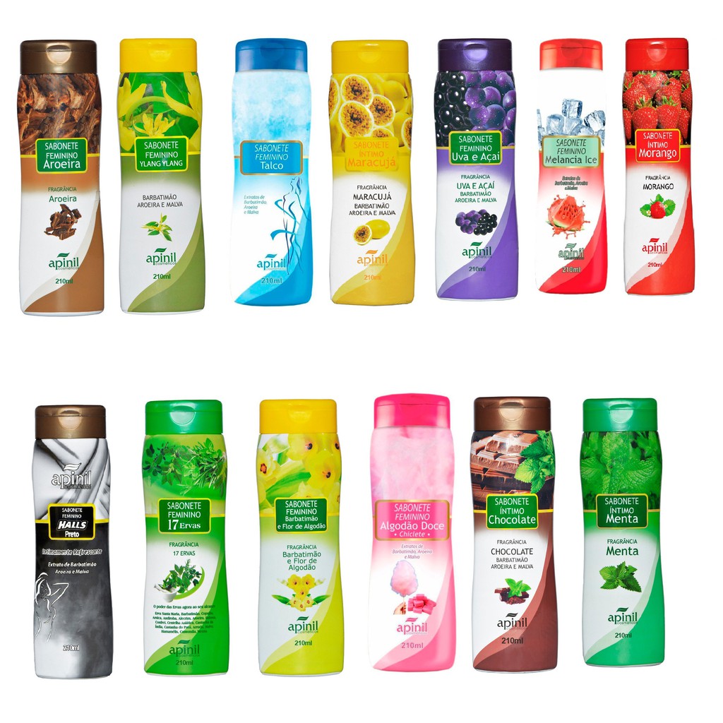 Sabonete intimo apinil liquido feminino fragrancia