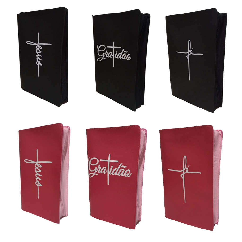 Capa para Bíblia de Estudo com Zíper | Tamanho G
