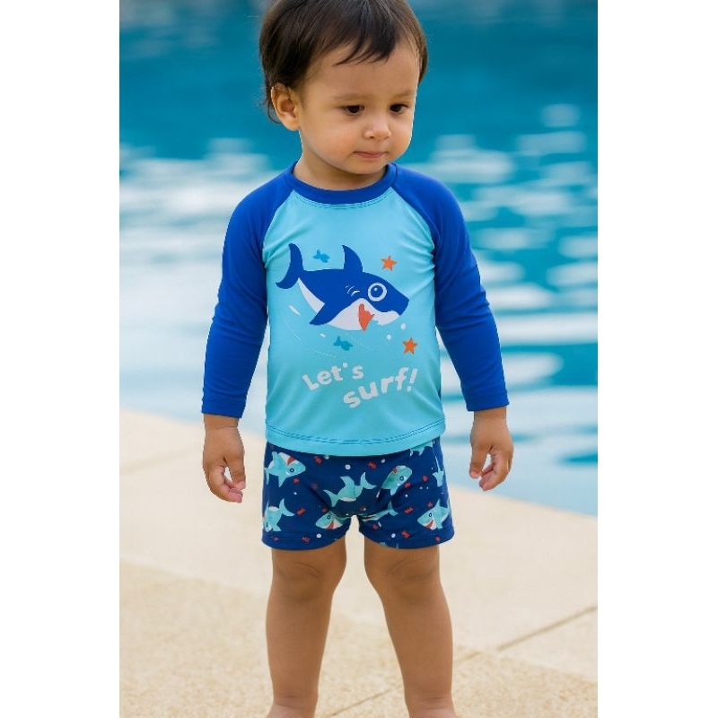 Conjunto Camisa Sunga Proteção Solar Uv FPU50+ I