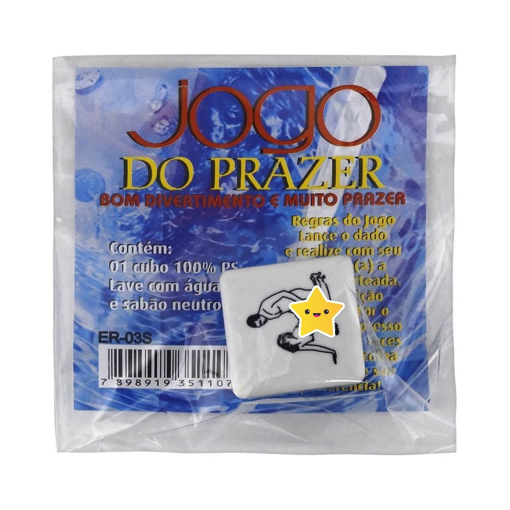 Dado Erótico Jogo Do Prazer Herero/Lesbico/Gay  S
