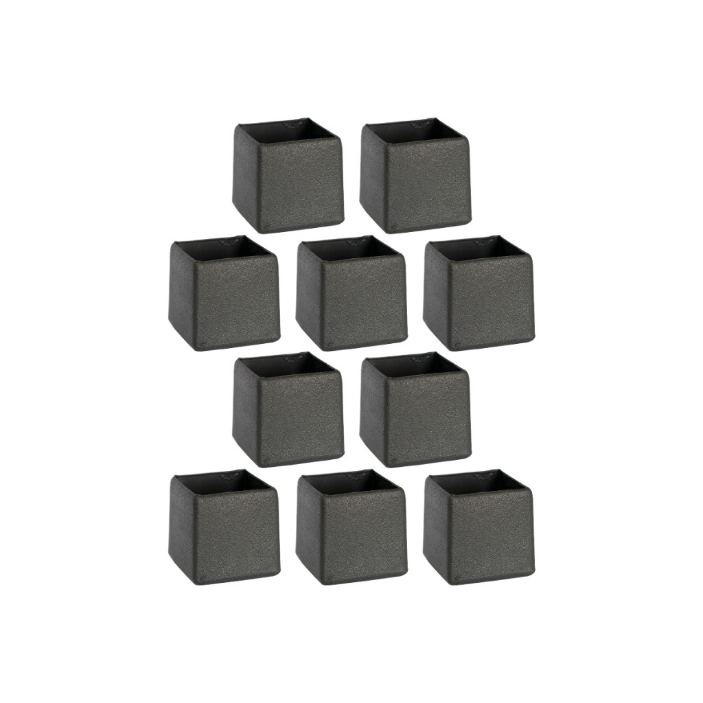 Ponteiras Protetora Pé De Cadeira Quadrado 3cm Co