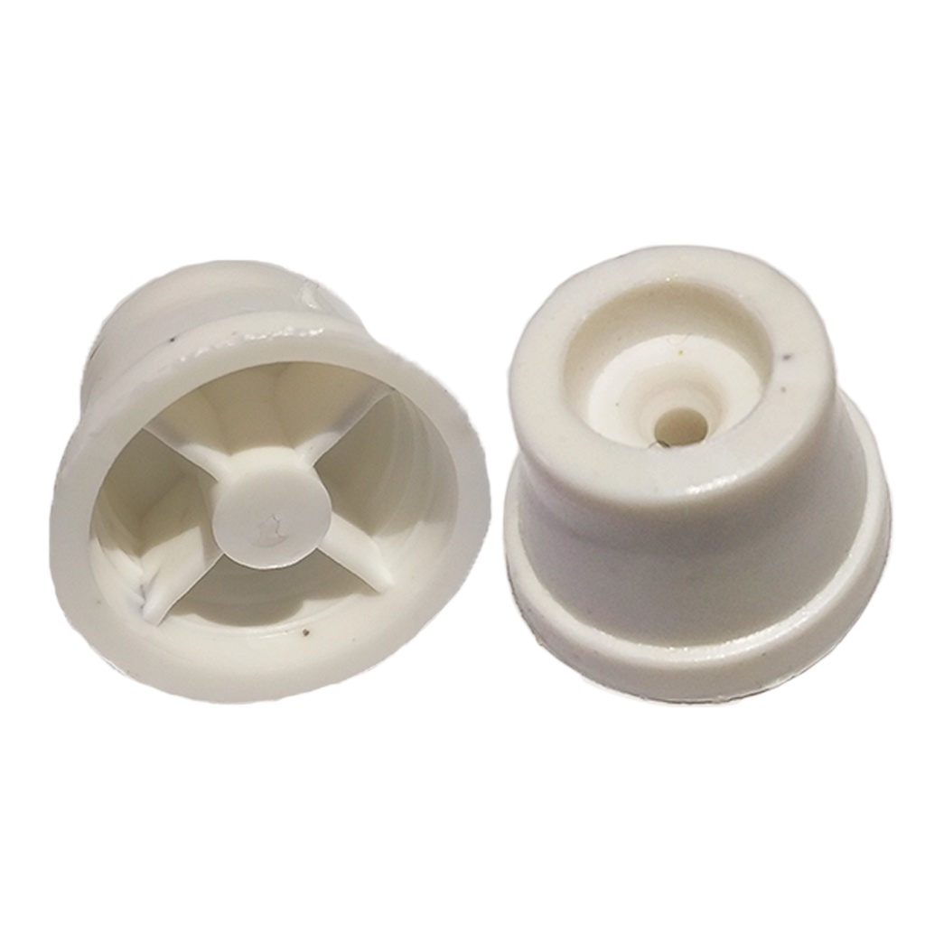 Kit Com 4 Pés De Plastico Para Puff, Bau, Móveis