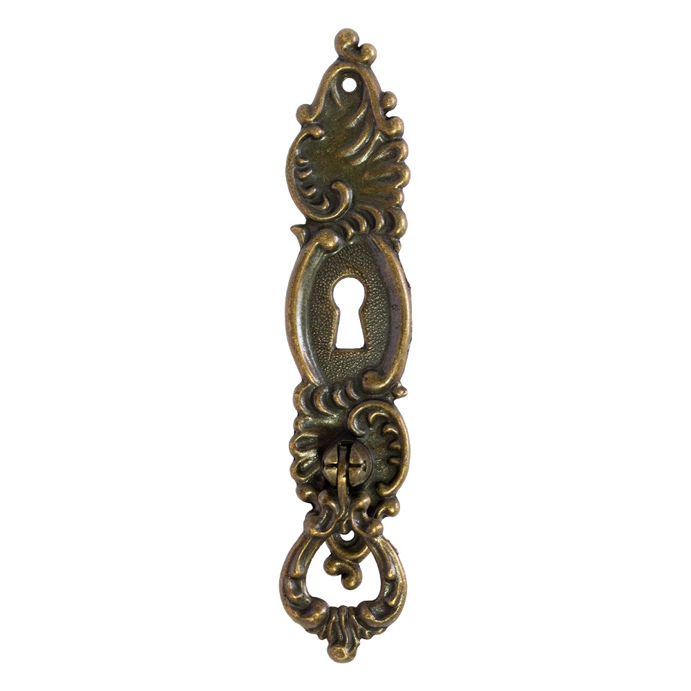 Puxador Colonial Napoli Grande Com Entrada De Chav