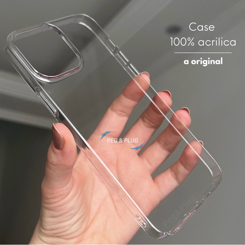 Capa Case 100% Acrilica Extra Fina Casca de Ovo p/