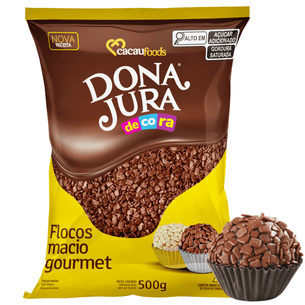 Flocos Granulado Chocolate Gourmet 500g – Ca