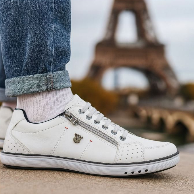 Tênis Casual Esportivo Sapatênis Elástico e zí