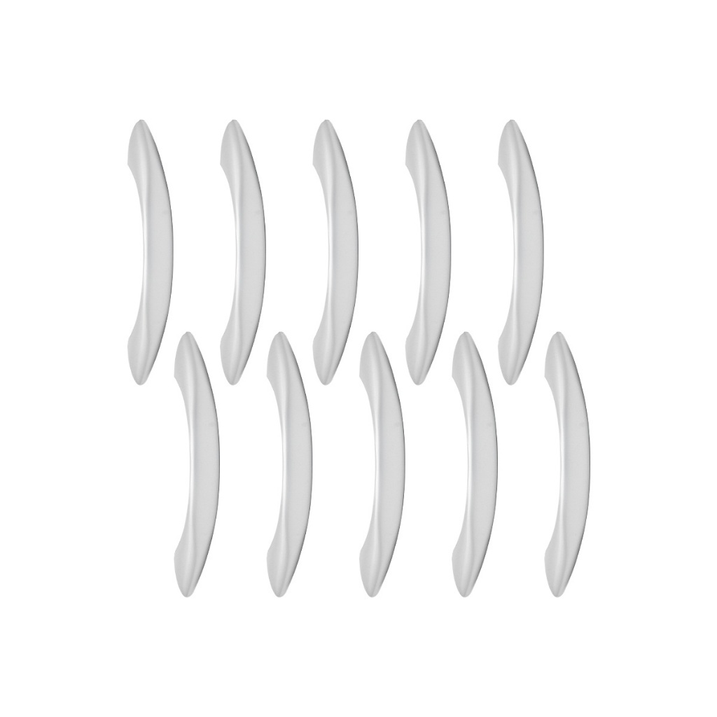 Kit 12 Puxadores Puxador Fosco 96mm Alça Para Mov