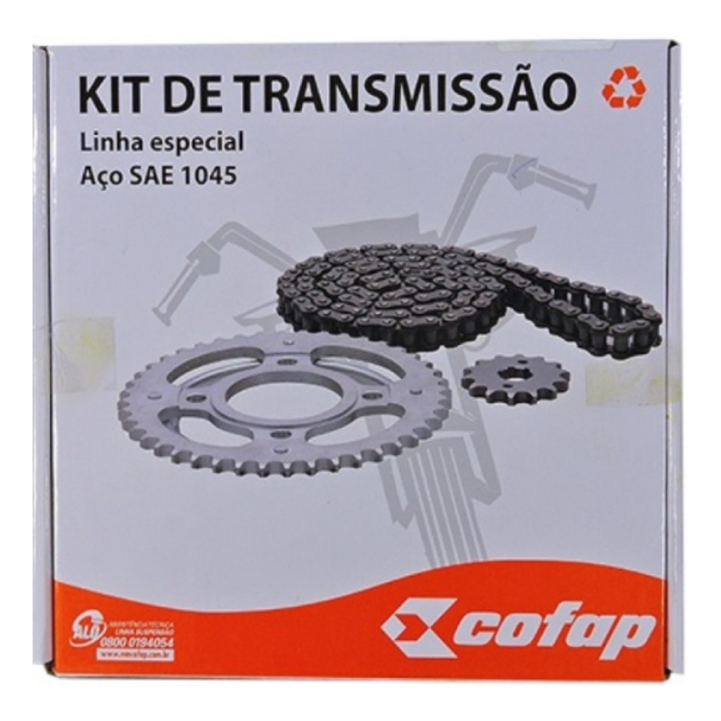 Kit Relacao Tracao Transmissao Honda Xre 300 Xre30