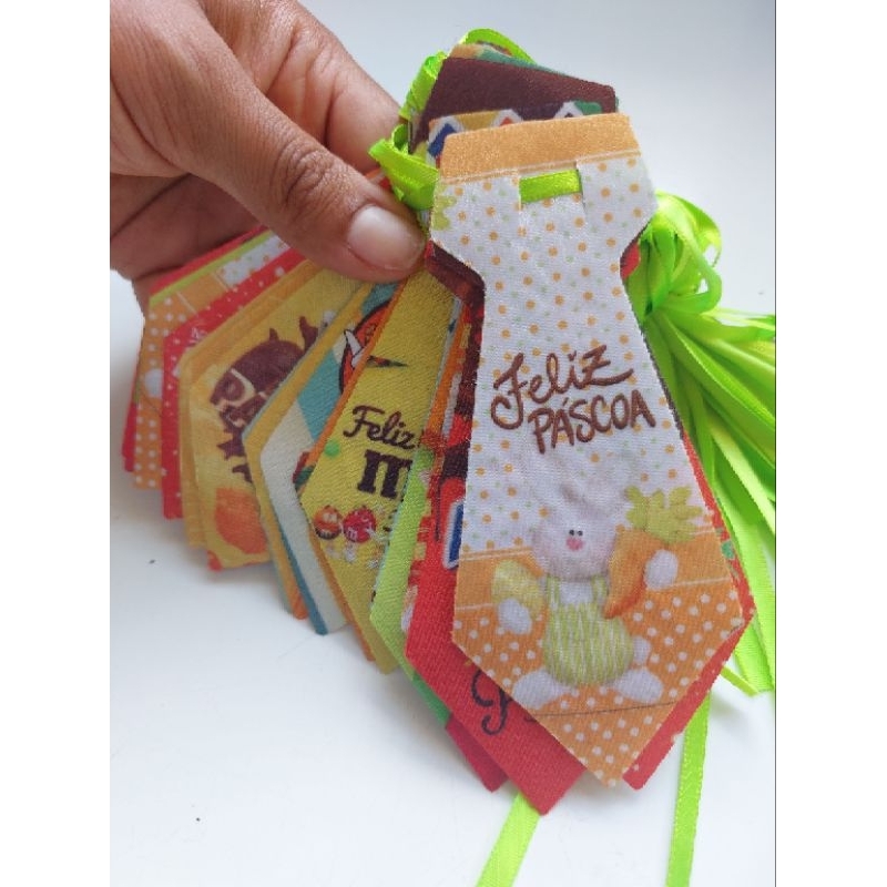 kit Gravata pet Páscoa Gravatinha Personalizada C