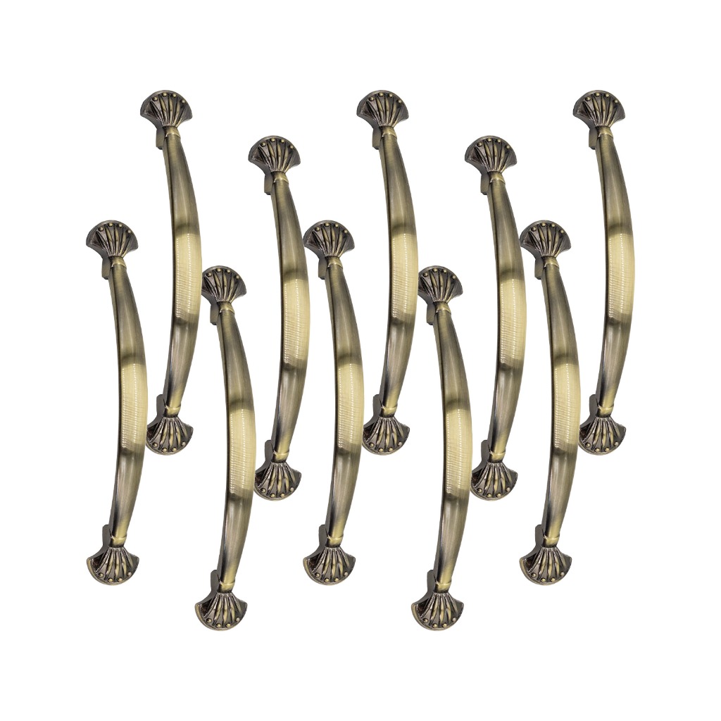 10 Puxadores Retro De Gaveta Comoda Modelo Alça V