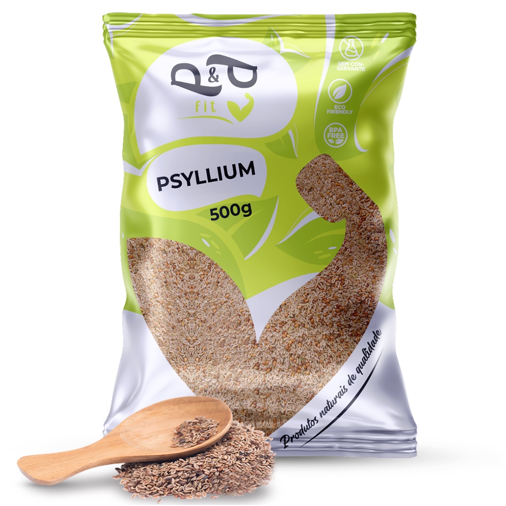 Psyllium Original 500g  Qualidade Premium