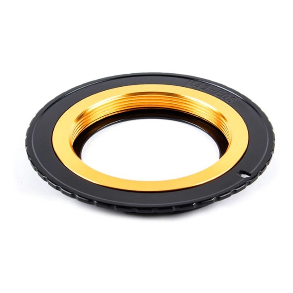 Anel Adaptador Para Lente M42-eos Canon Ef Eos-mou