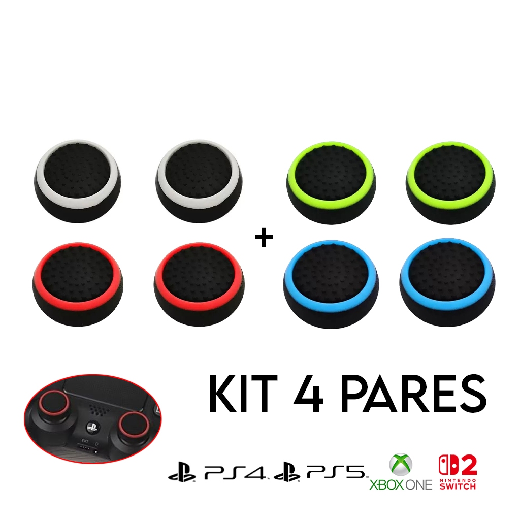 Kit Com 4 Pares 8 unidades de Grip de Precisão Si