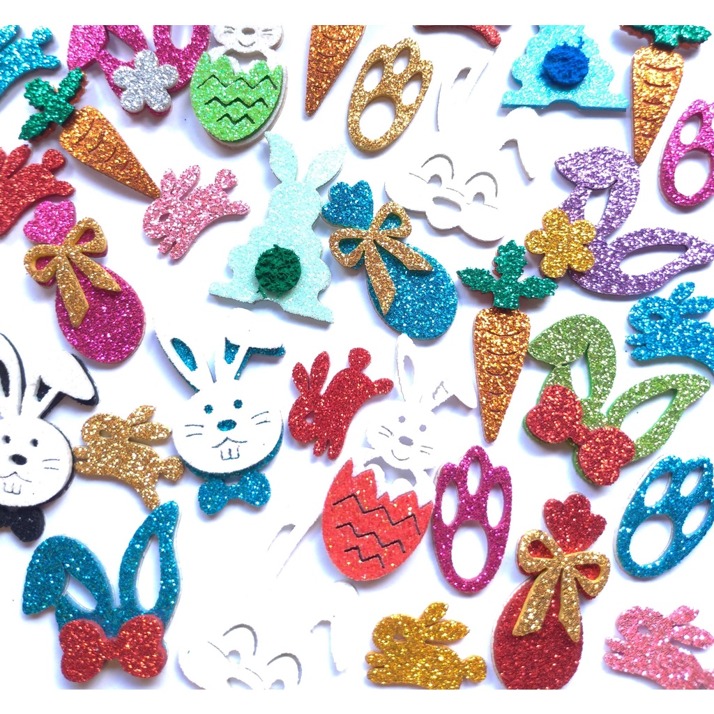 Kit 30 Adesivos Pet Pascoa