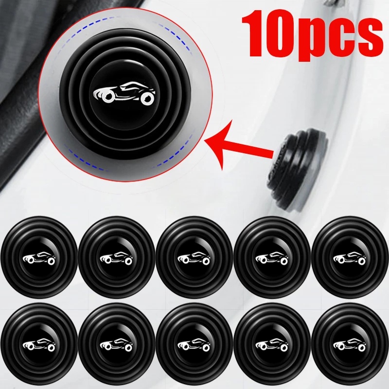 10Pcs Amortecedor De Porta À Prova De Som Silicon