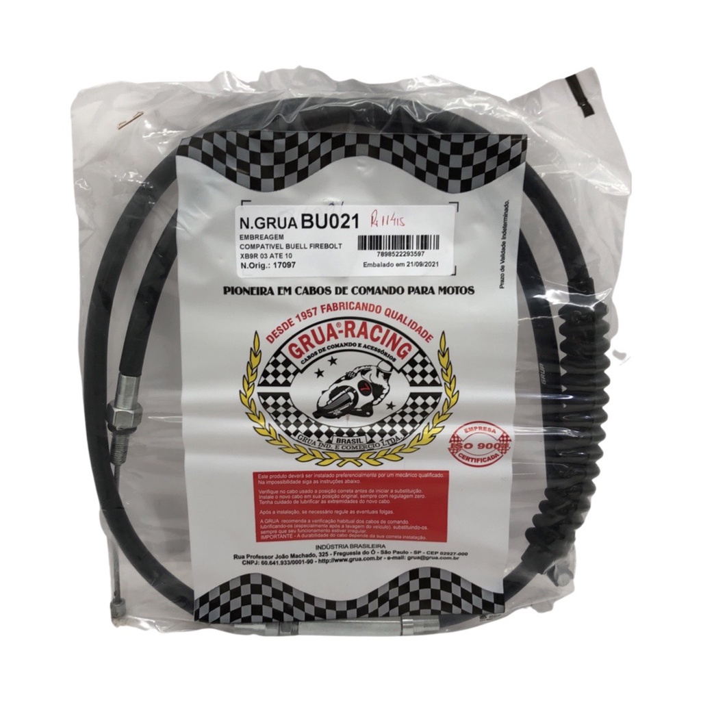 Cabo Embreagem Buell Firebolt Xb9R 2003 Até 2010 