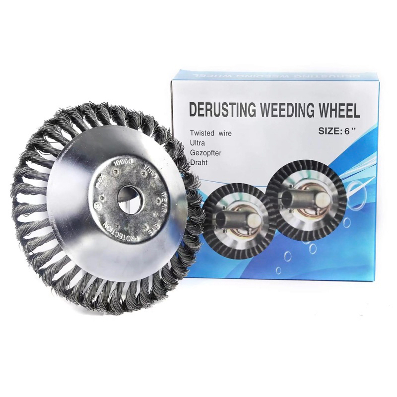 Escova De Aço Para Roçadeira Profissional Univer