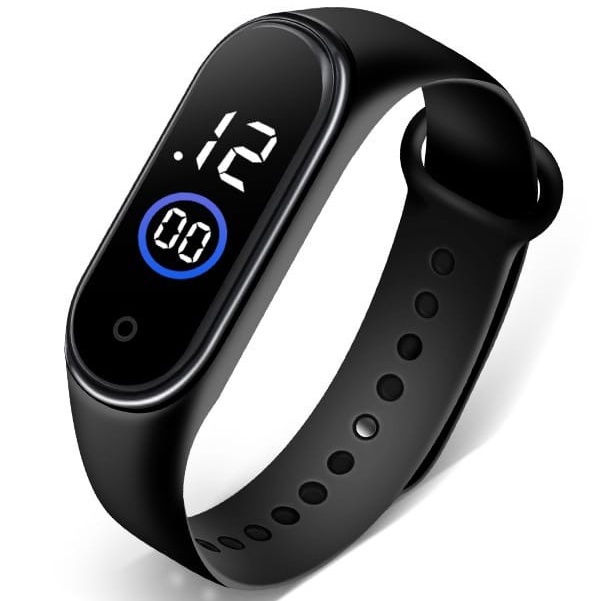 Relógio m4 digital led A prova água Esportivo fe