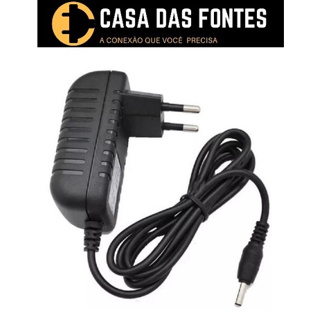 Fonte Carregador 5v 2a 3.5mm X 1.35mm Bivolt 110/2