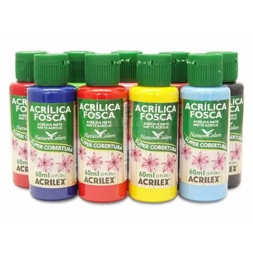 TINTA ACRÍLICA FOSCA 60ml- ACRILEX