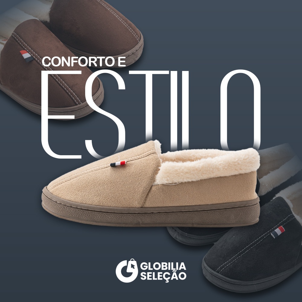 Pantufa Chinelo Masculina Feminina Adulto Engrossa