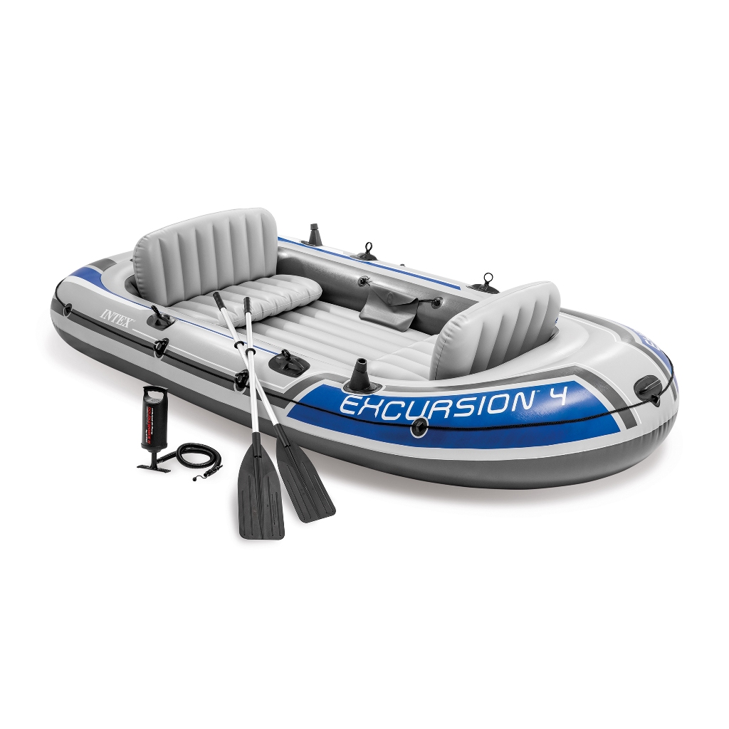 Bote Inflável Intex Excursion 4 Pessoas Par de Re