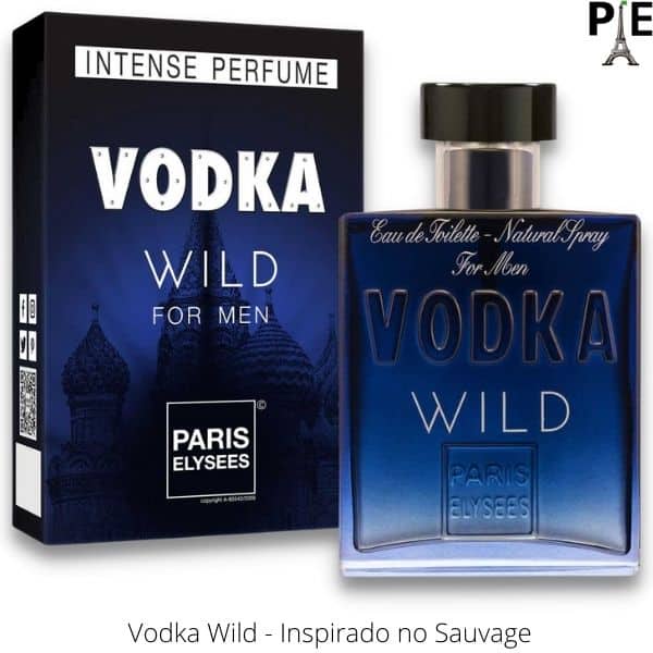 Perfume Vodka Wild 100ml Paris Elysses ORIGINAL