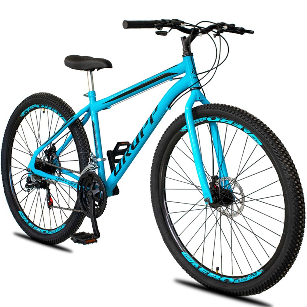 Bicicleta aro 29 aero Dropp Sport Aço Carbono 21 