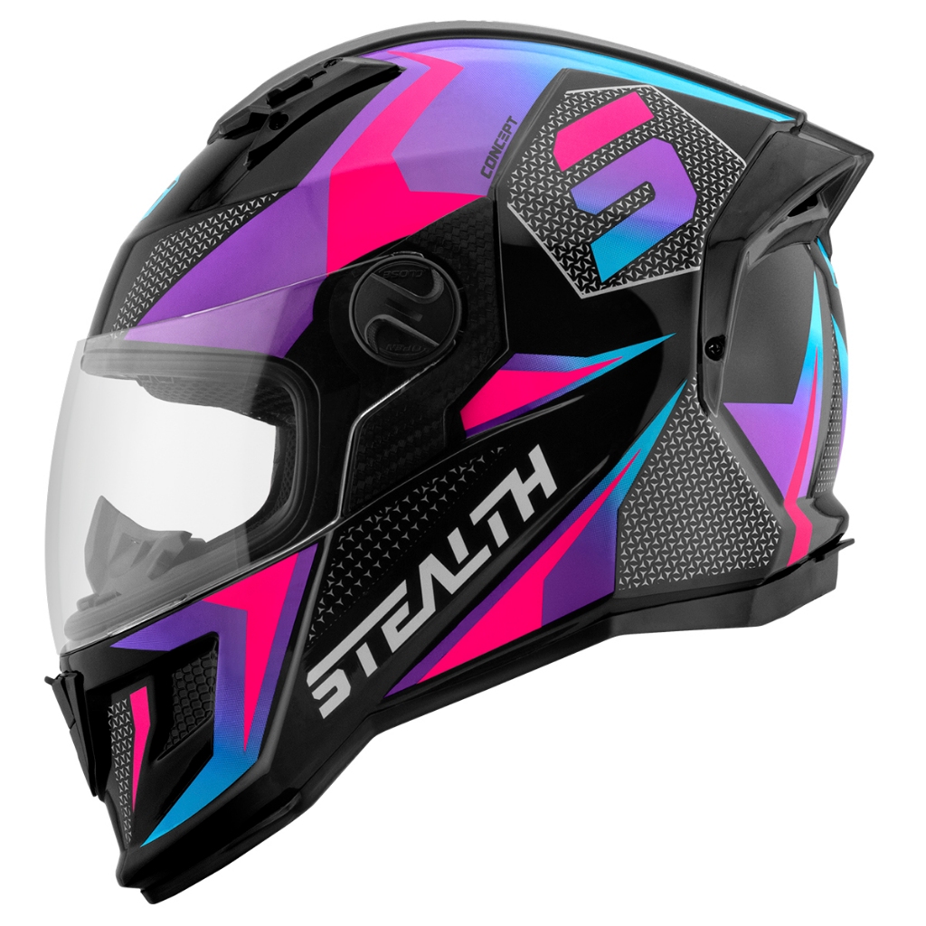 Capacete Pro Tork  Stealth Concept Masculino Moto 