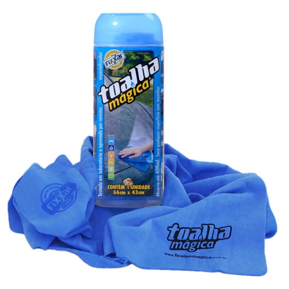 Toalha Mágica Fixxar Para Limpezas Diversas Casa,