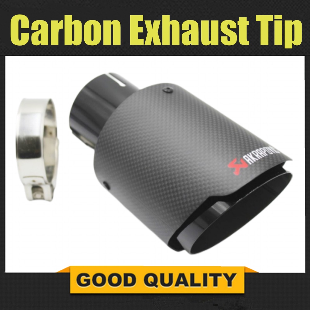 Design De Fibra De Carbono Akrapovic Tubo Refletiv