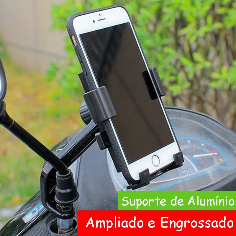Suporte Para Celular Moto De Ferro Para Universal 