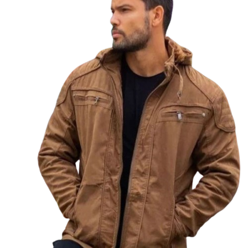 jaqueta masculina de sarja toda forrada por dentro