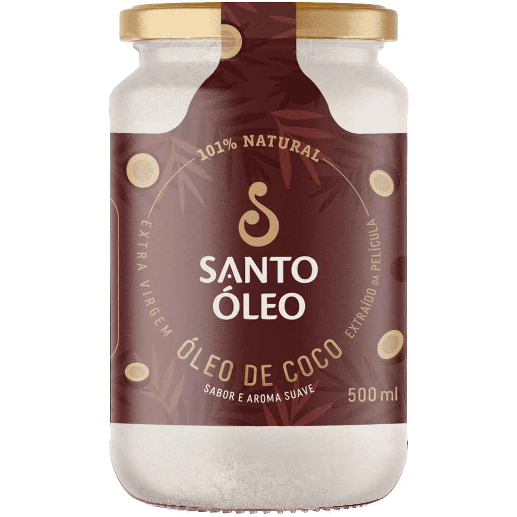 Óleo de Coco Extra Virgem da Pelicula 500 ml Sant