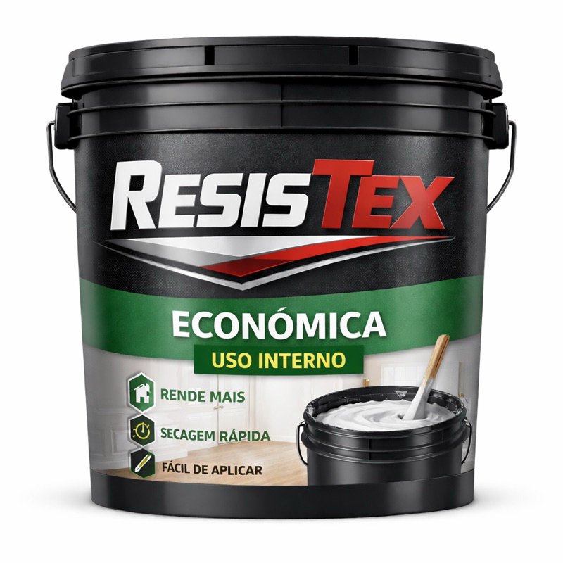 Tinta Econômica 1 KG Resistex antimofo durável r