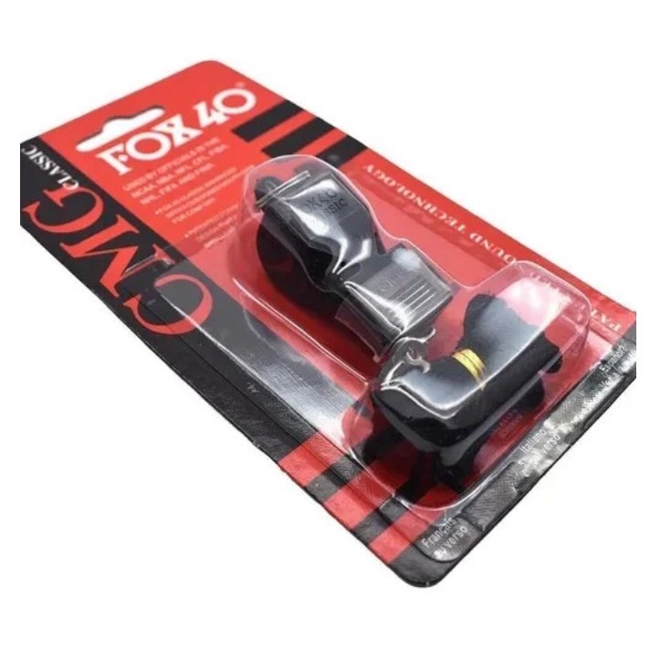 Apito Fox 40 Juiz Futebol Profissional Bocal Cord�