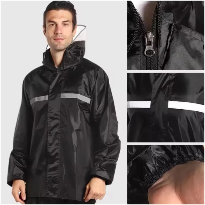 Capa de Chuva Motoqueiro Conjunto Masculino Femini
