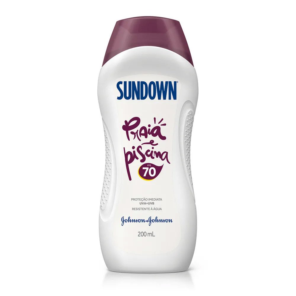 Protetor Solar Sundown Praia E Piscina Fps70 200Ml