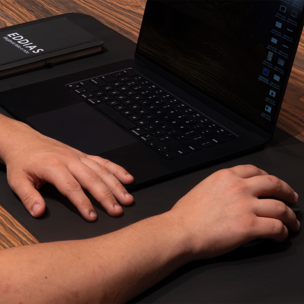 Mouse Pad Desk Pad Grande Eddias Escritório Ergon