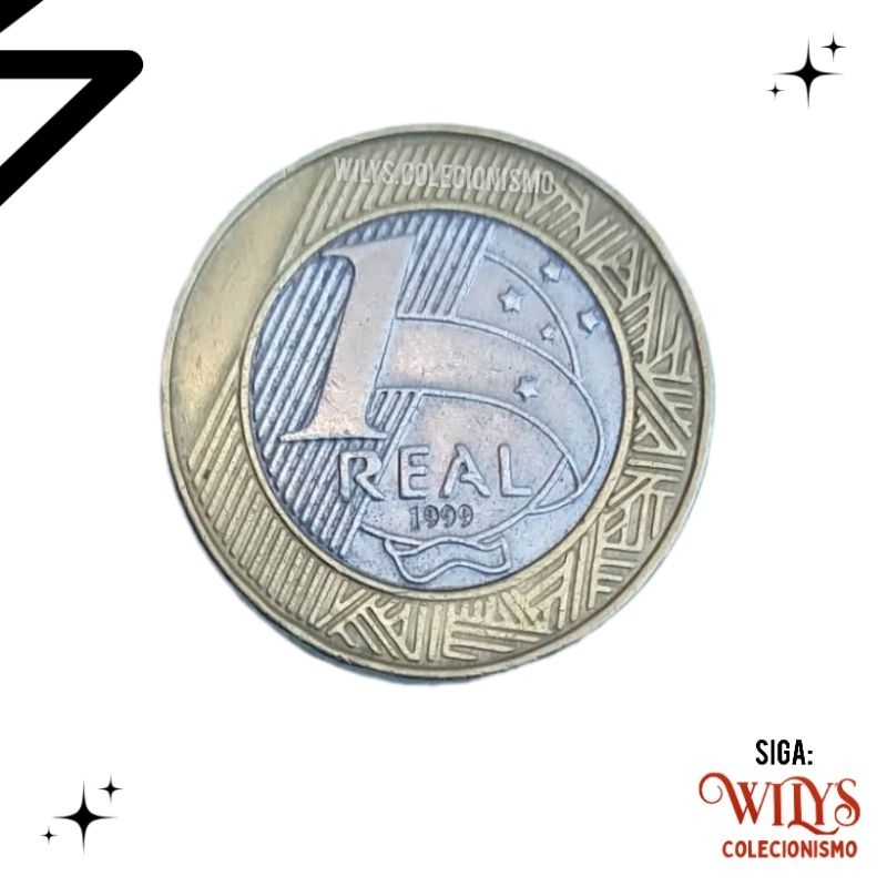 Moeda Alpaca – 1 Real – 1999